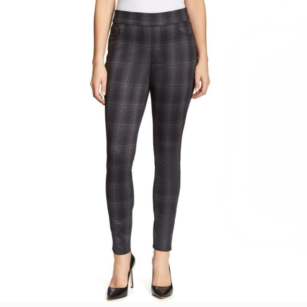 9 West Houndstooth Heidi Pull On Skinny Pants Size 8 - Picture 1 of 9